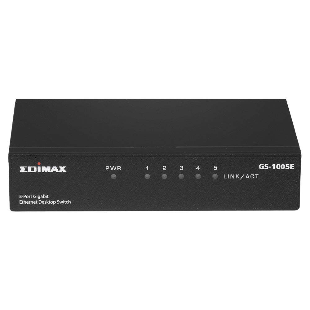 Edimax Gigabit Ethernet 5 Ports Desktop Switch,Metal Gehäuse Edimax Gigabit Ethernet 5 Ports Desktop Switch,Metal Gehäuse